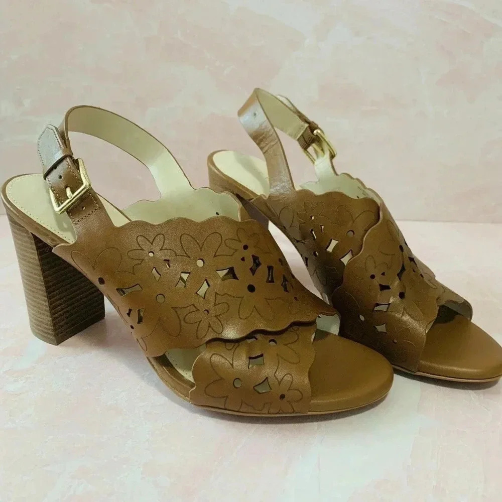 Cole Haan Indra High Floral Sandal Size 8